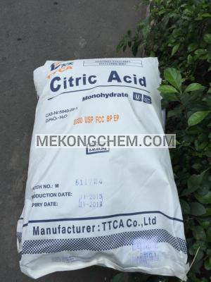 Acid Citric - MEKONG CHEMICALS - Công Ty TNHH Hóa Chất Mê Kông